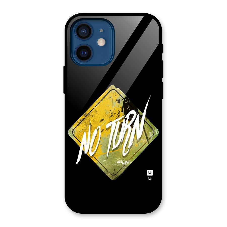 No Turn Glass Back Case for iPhone 12 Mini
