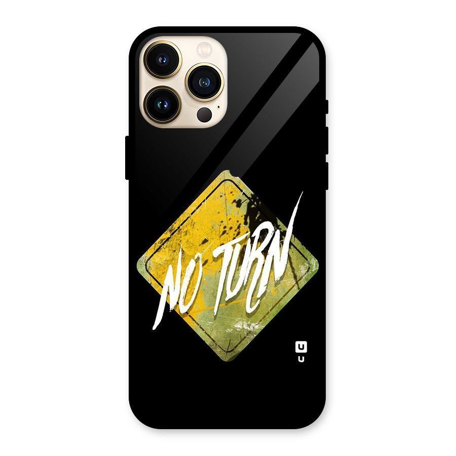 No Turn Glass Back Case for iPhone 13 Pro Max