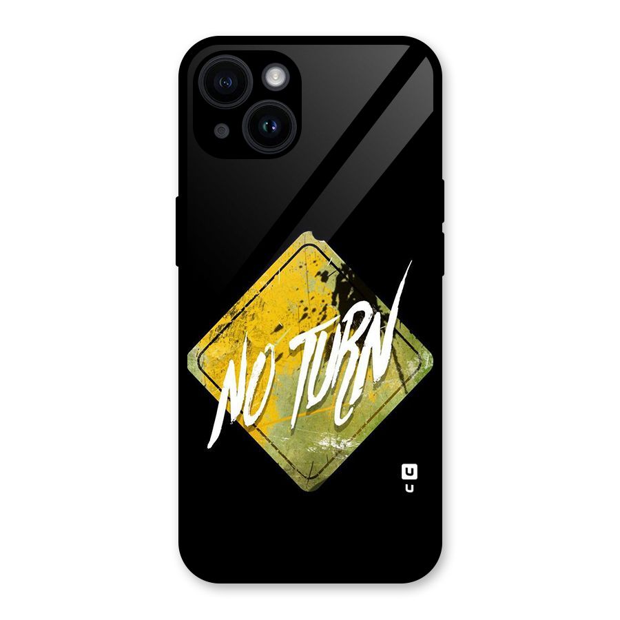 No Turn Glass Back Case for iPhone 14