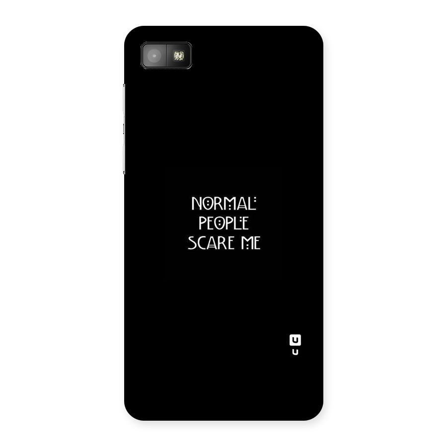 Normal People Back Case for Blackberry Z10