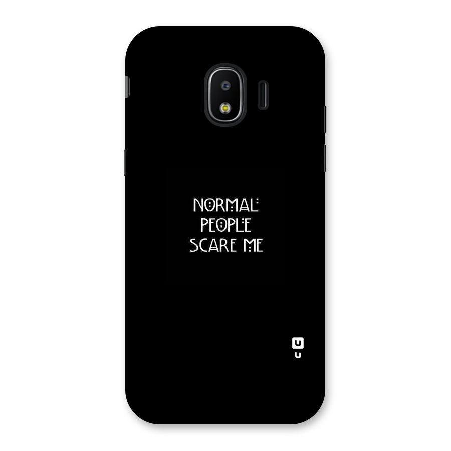 Normal People Back Case for Galaxy J2 Pro 2018