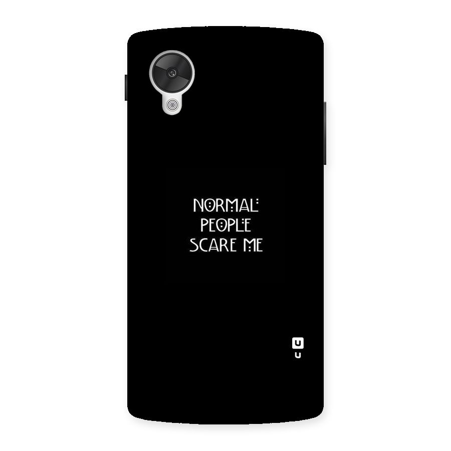 Normal People Back Case for Google Nexsus 5