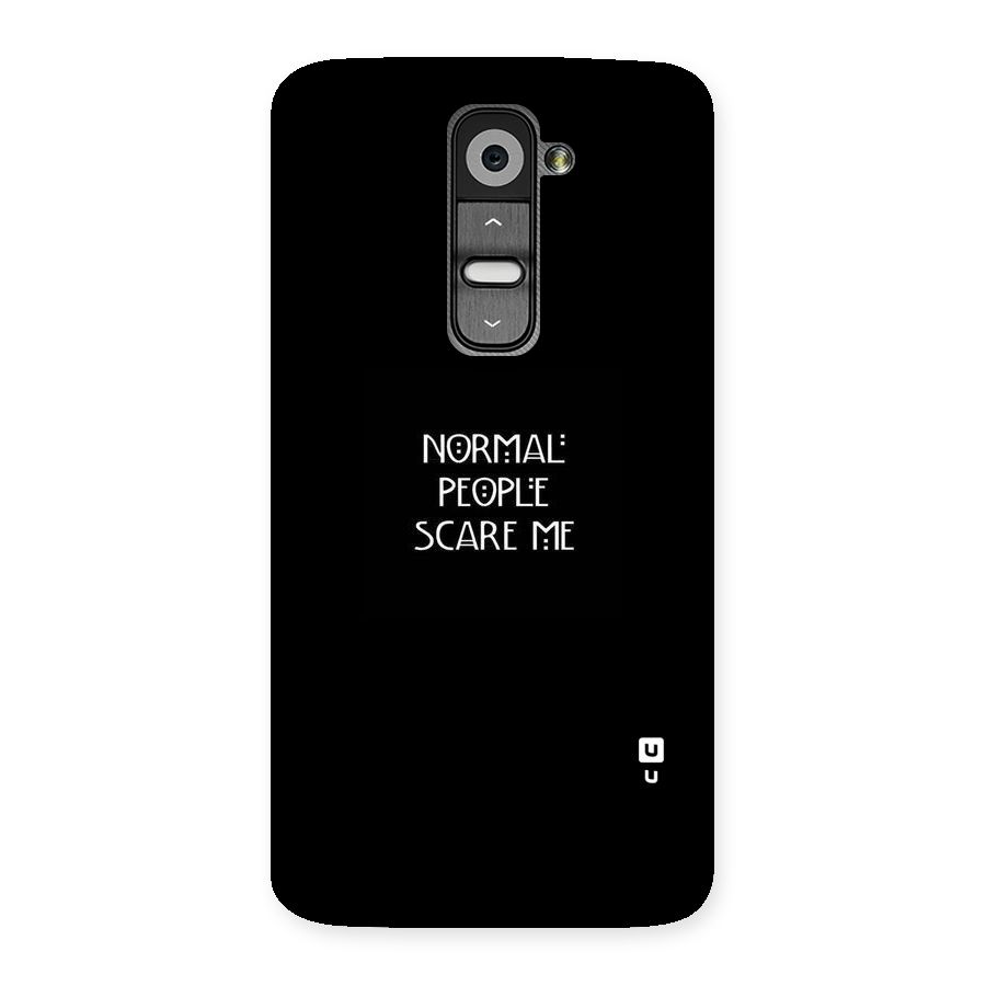 Normal People Back Case for LG G2