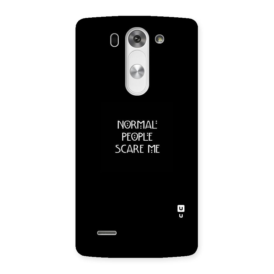 Normal People Back Case for LG G3 Beat