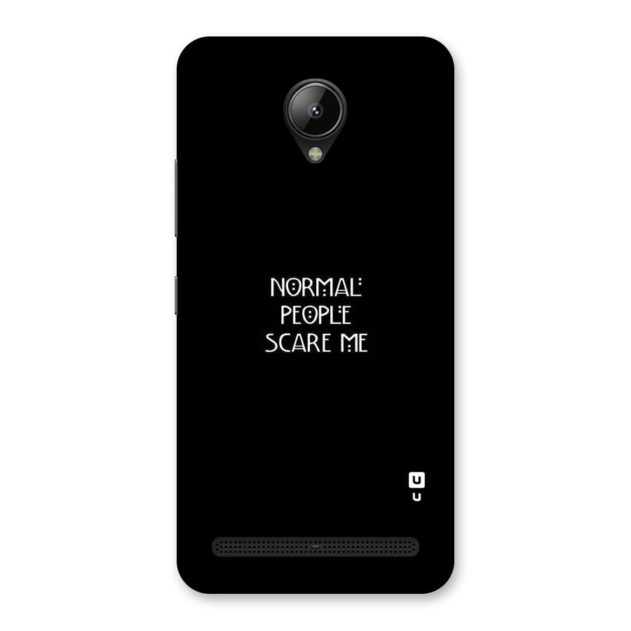 Normal People Back Case for Lenovo C2