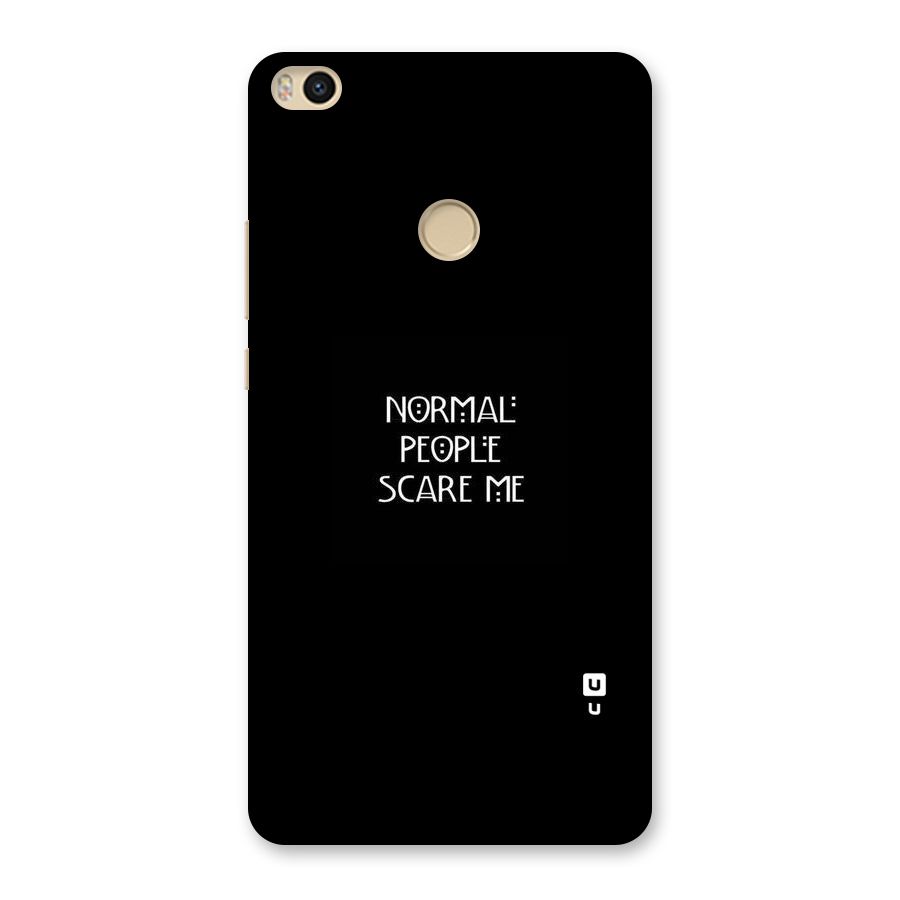 Normal People Back Case for Mi Max 2