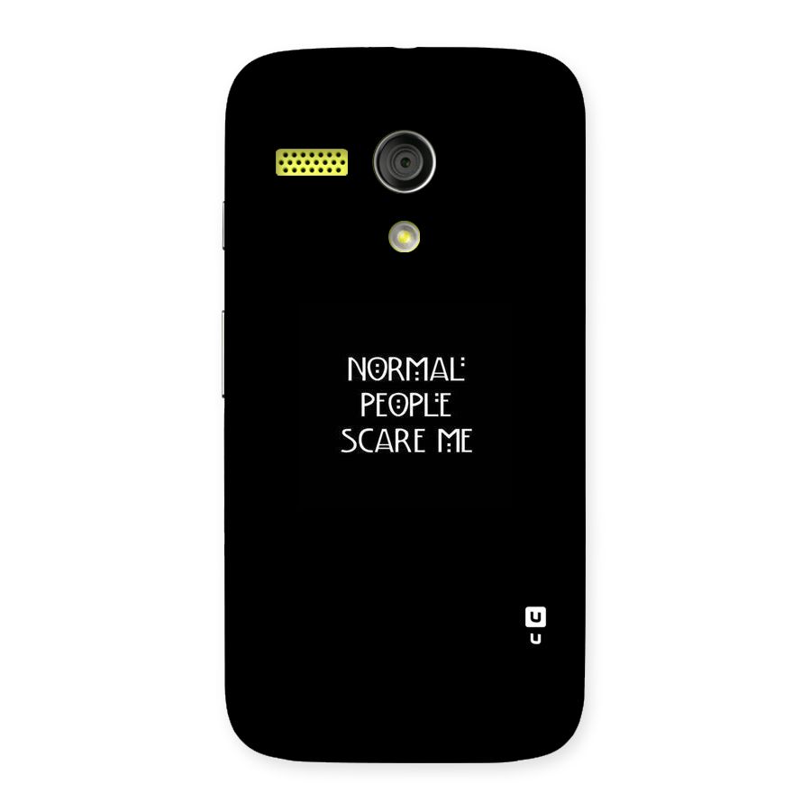 Normal People Back Case for Moto G