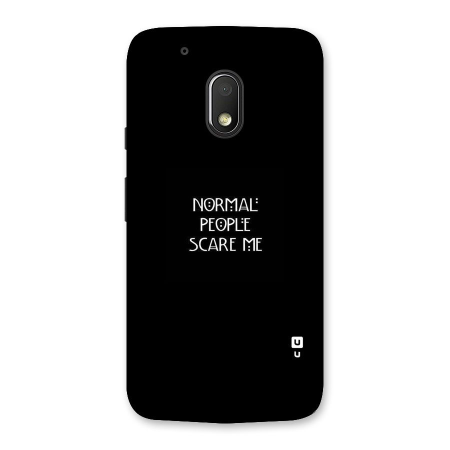 Normal People Back Case for Moto G4 Play