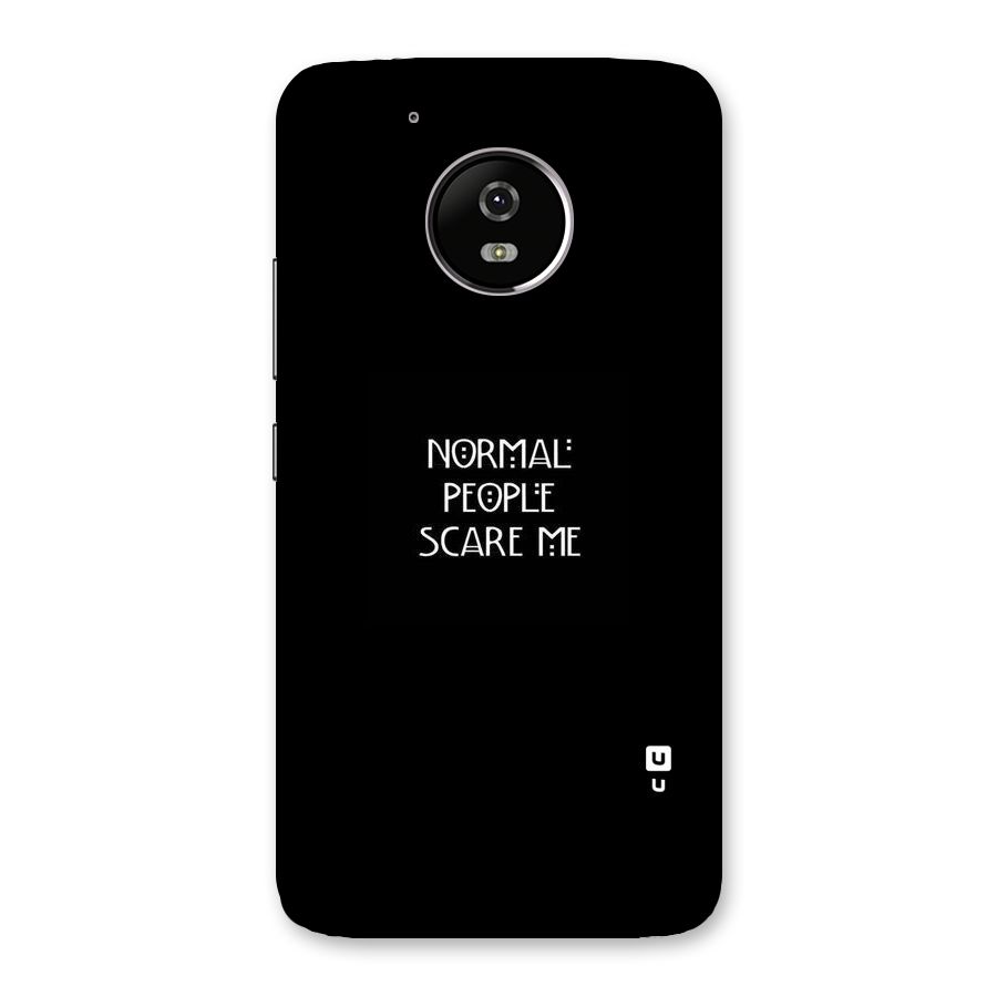 Normal People Back Case for Moto G5