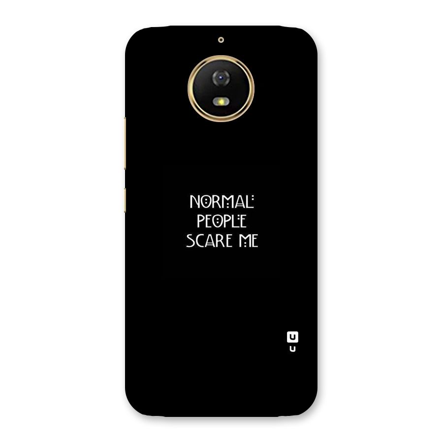Normal People Back Case for Moto G5s