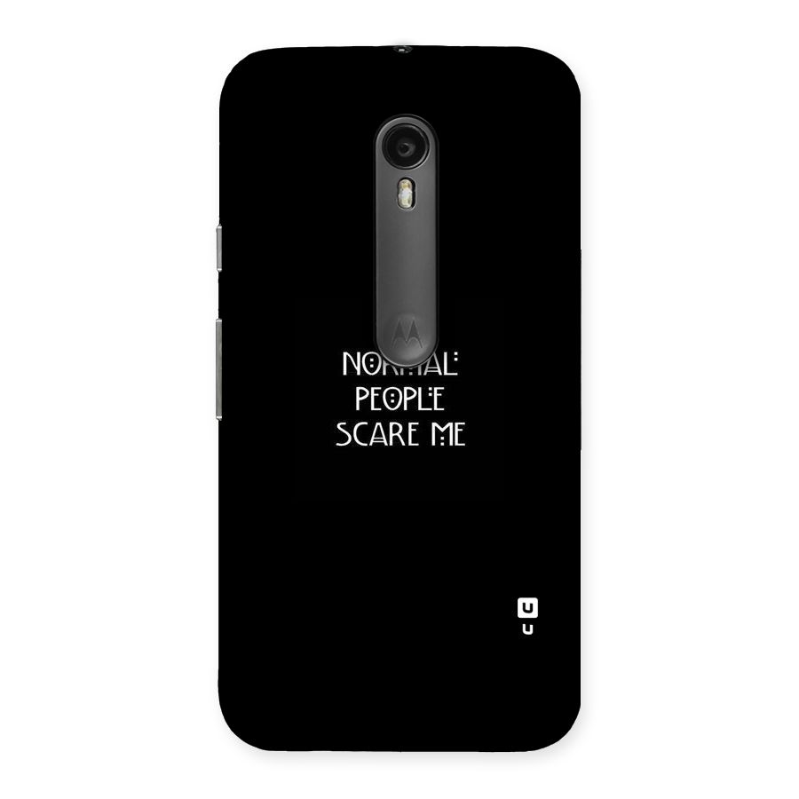 Normal People Back Case for Moto G Turbo