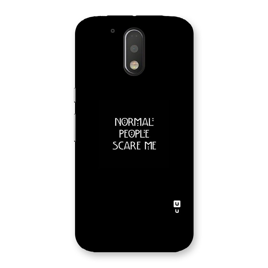 Normal People Back Case for Motorola Moto G4 Plus