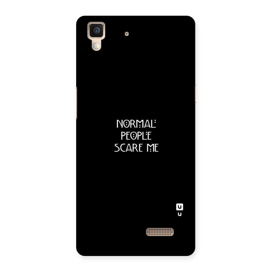 Normal People Back Case for Oppo R7