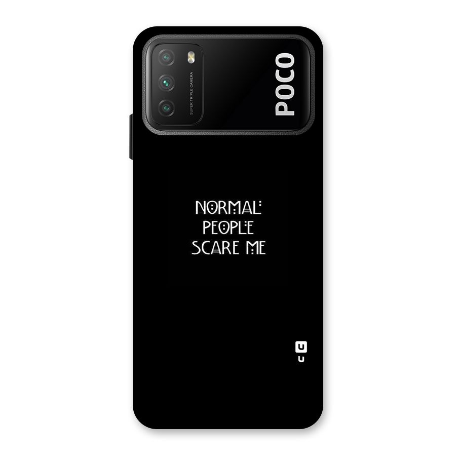 Normal People Back Case for Poco M3