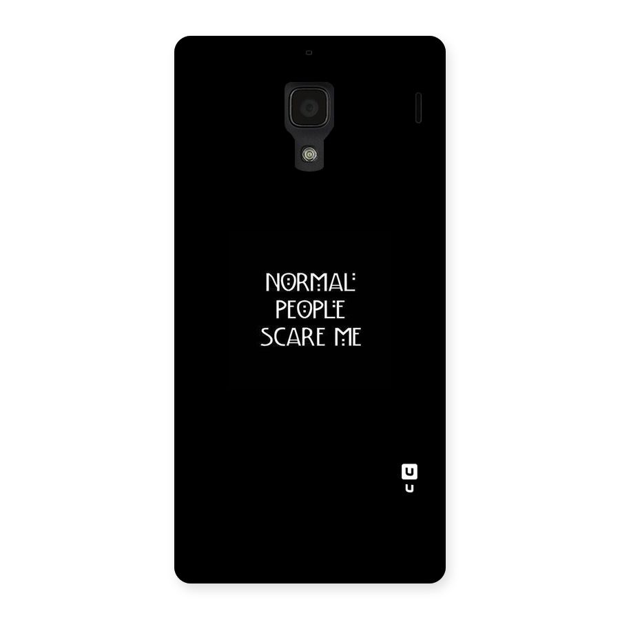 Normal People Back Case for Redmi 1S