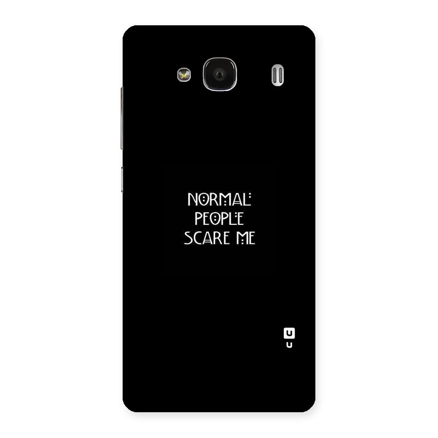 Normal People Back Case for Redmi 2 Prime
