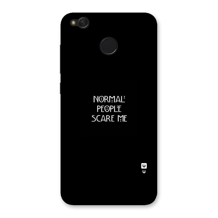 Normal People Back Case for Redmi 4