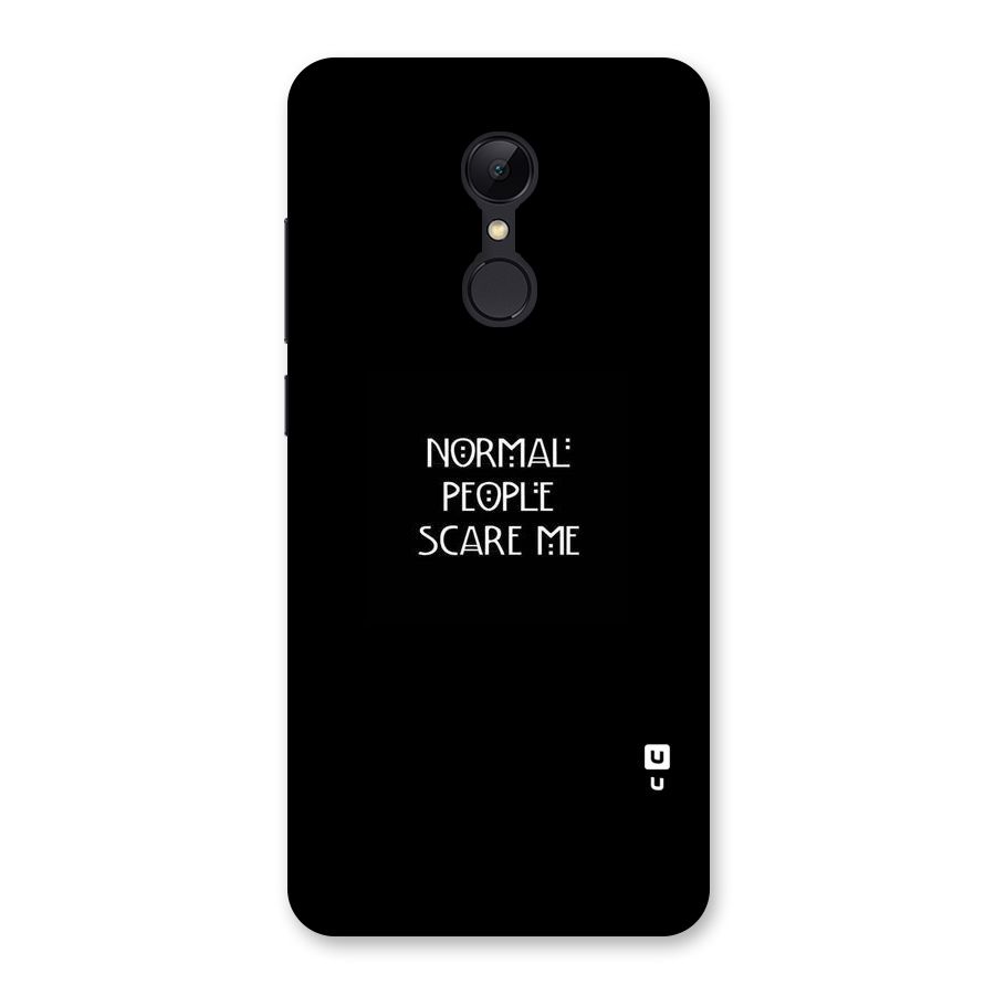Normal People Back Case for Redmi 5