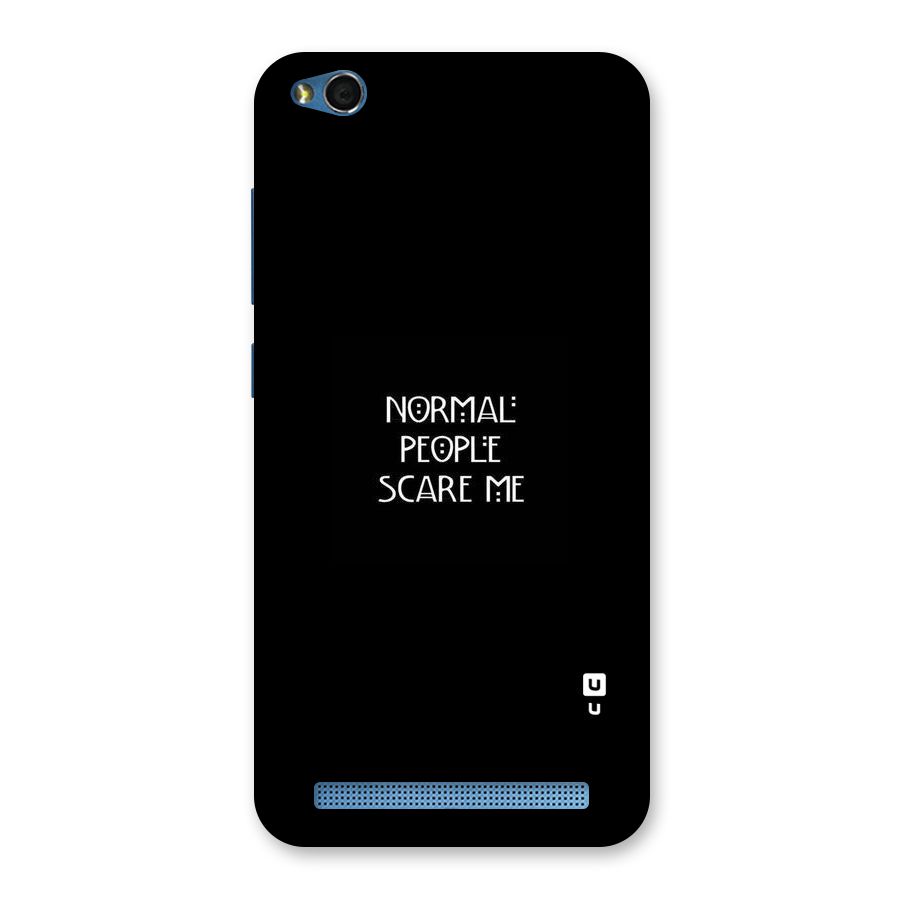 Normal People Back Case for Redmi 5A