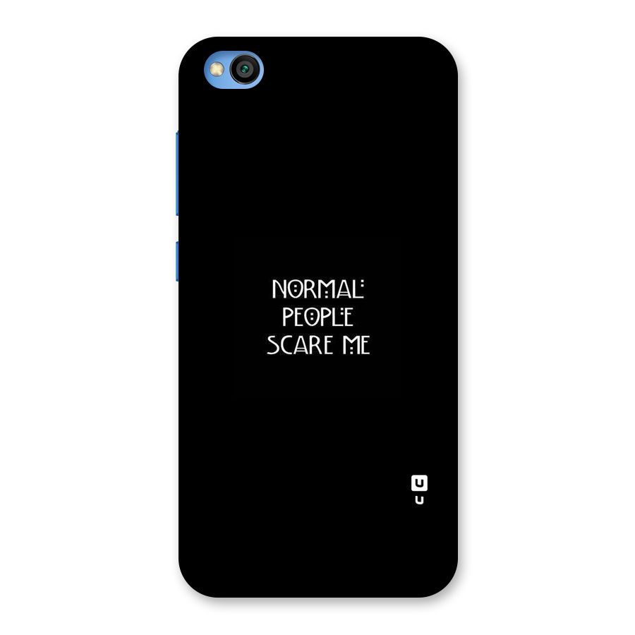 Normal People Back Case for Redmi Go