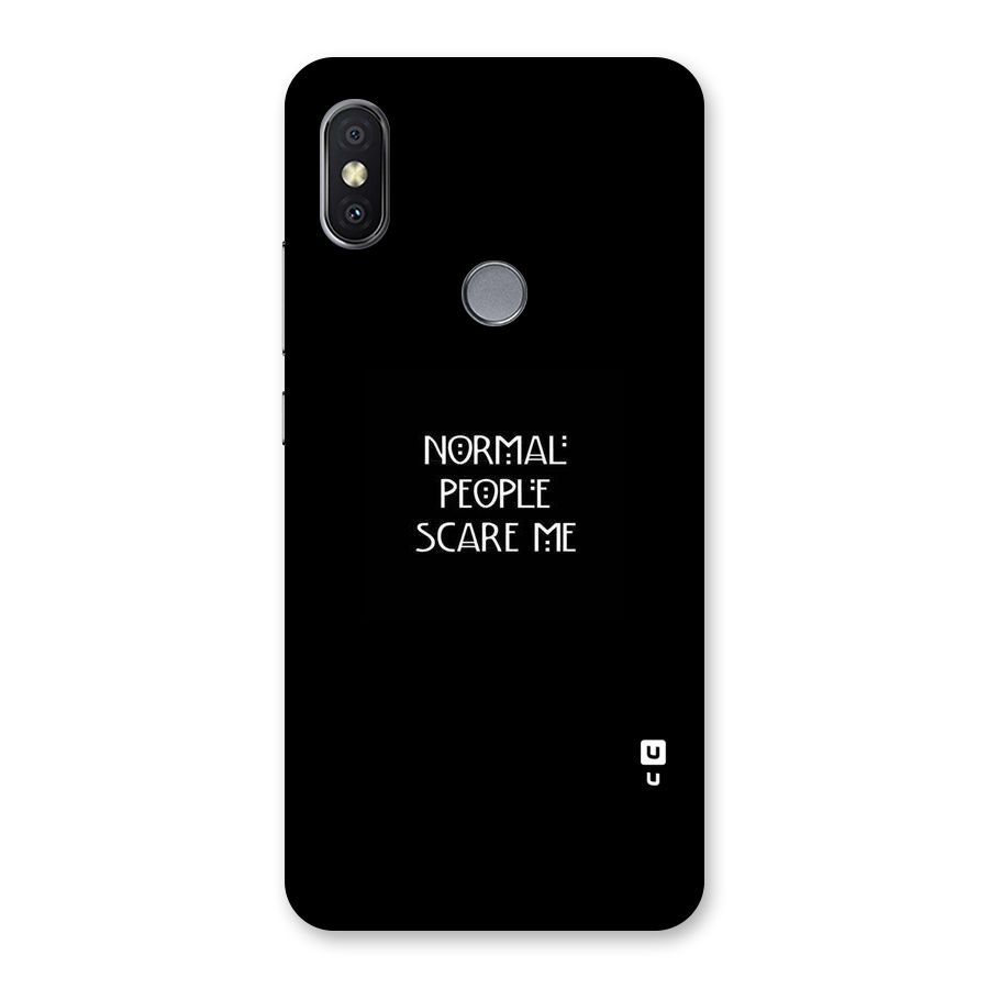 Normal People Back Case for Redmi Y2
