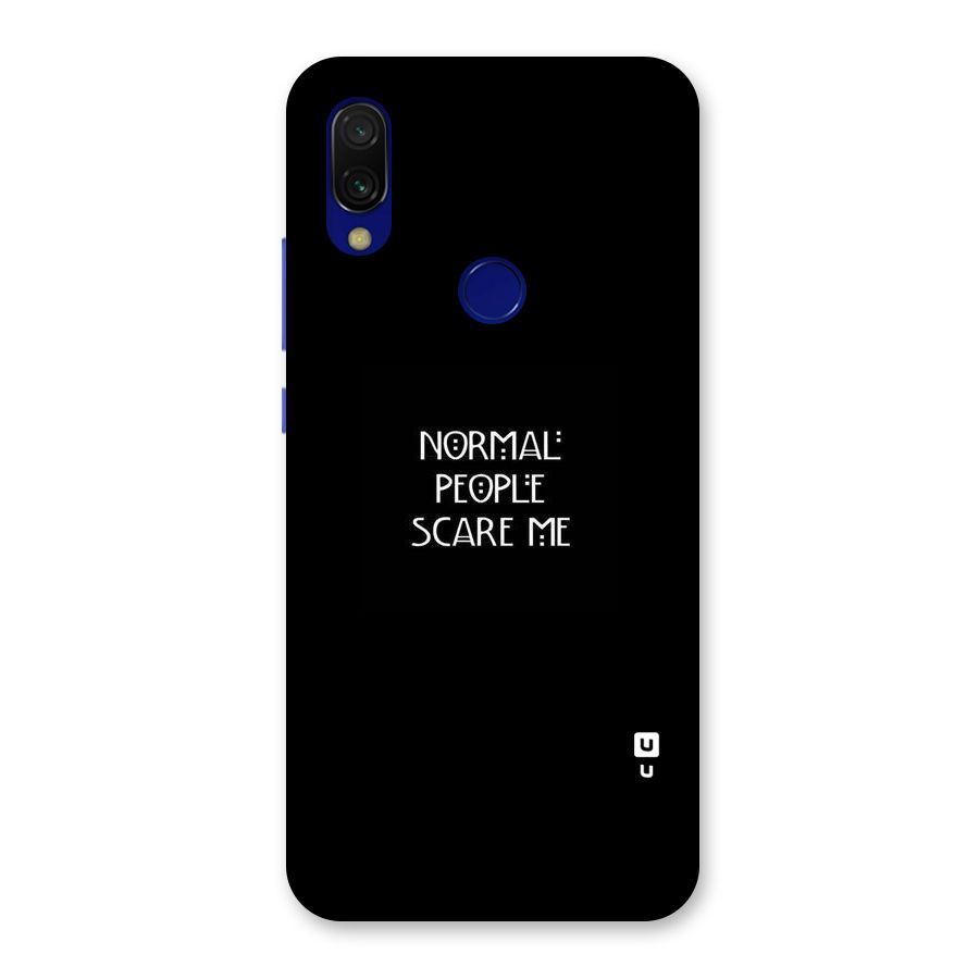 Normal People Back Case for Redmi Y3