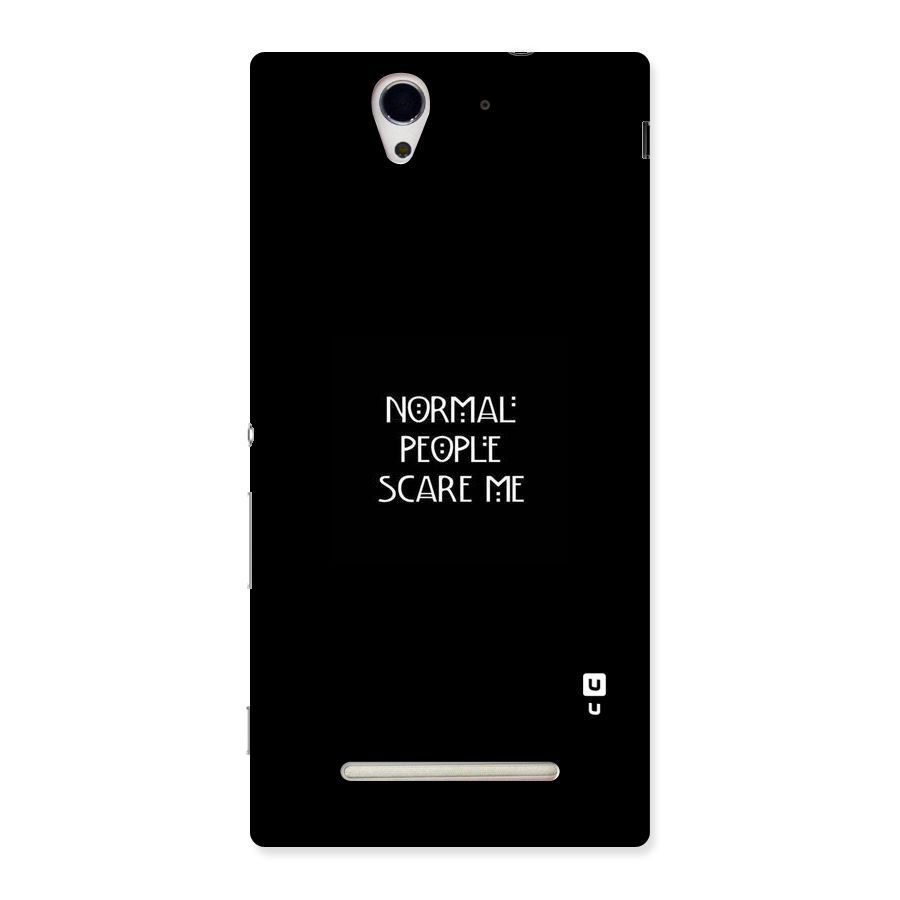 Normal People Back Case for Sony Xperia C3