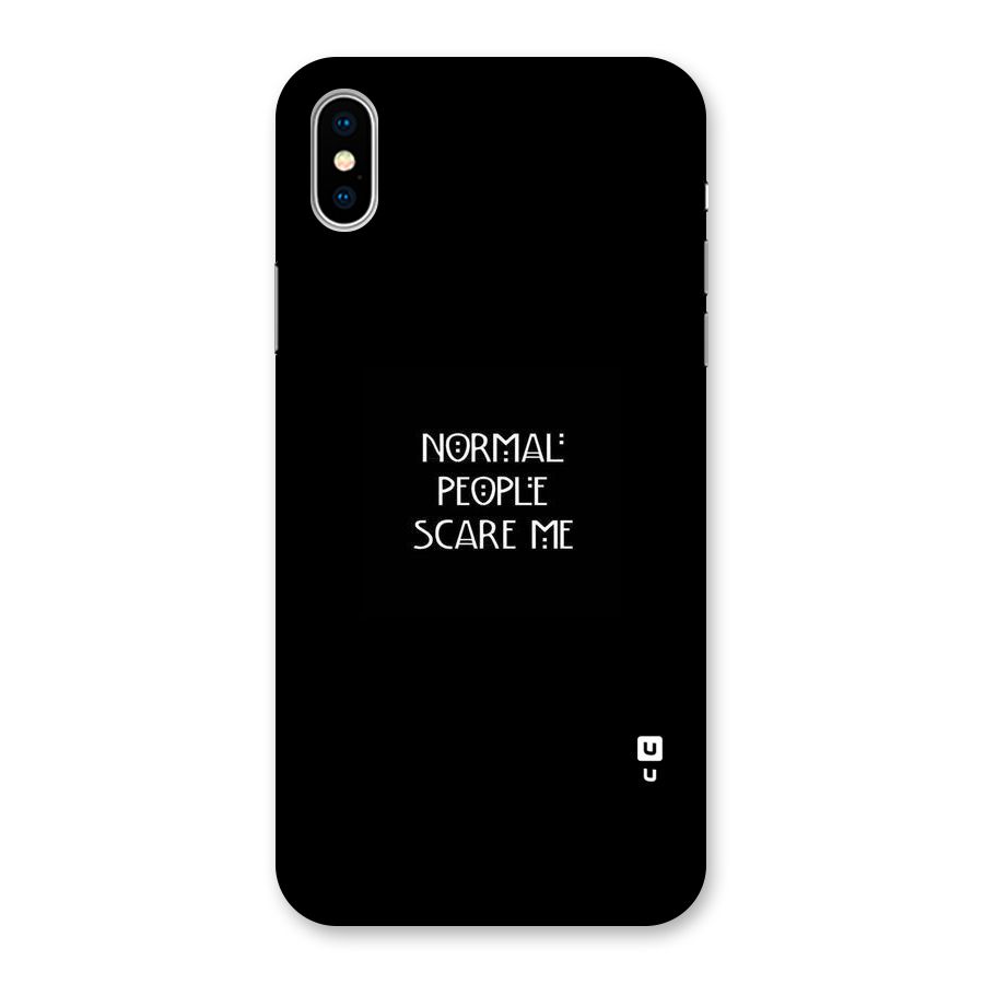 Normal People Back Case for iPhone XS