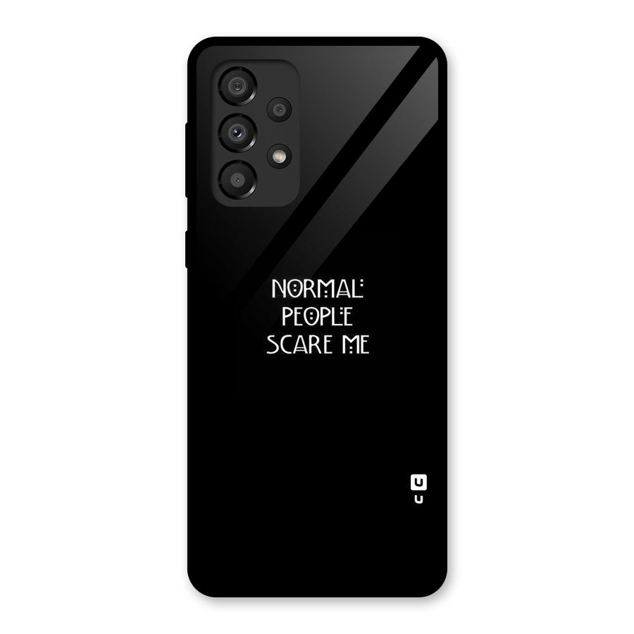 Normal People Glass Back Case for Galaxy A33 5G