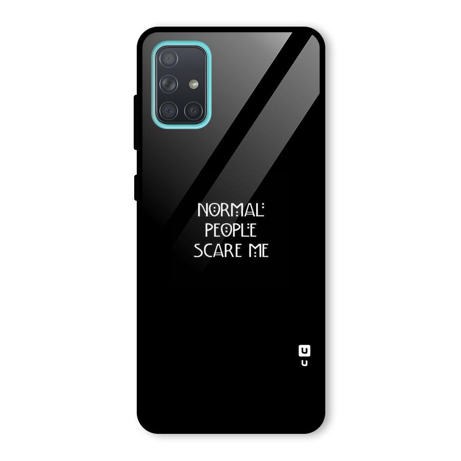 Normal People Glass Back Case for Galaxy A71