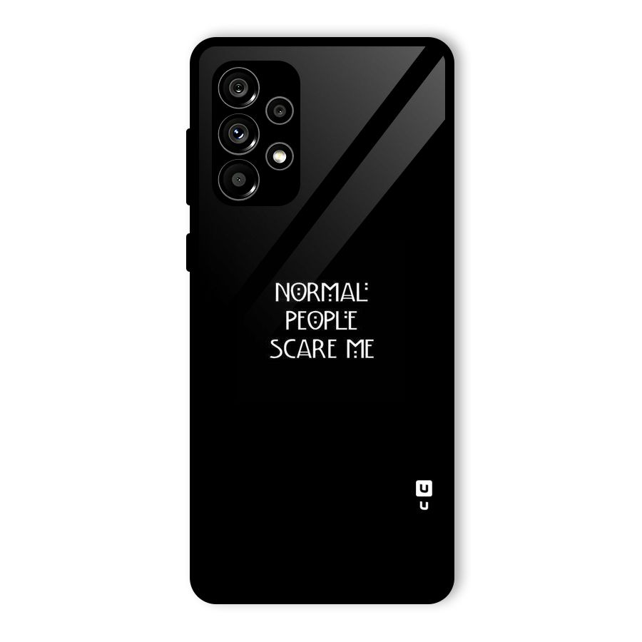Normal People Glass Back Case for Galaxy A73 5G
