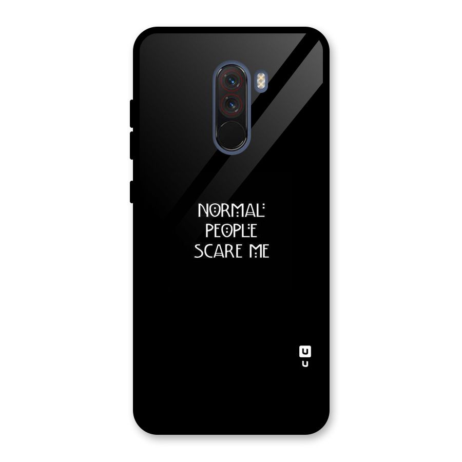 Normal People Glass Back Case for Poco F1