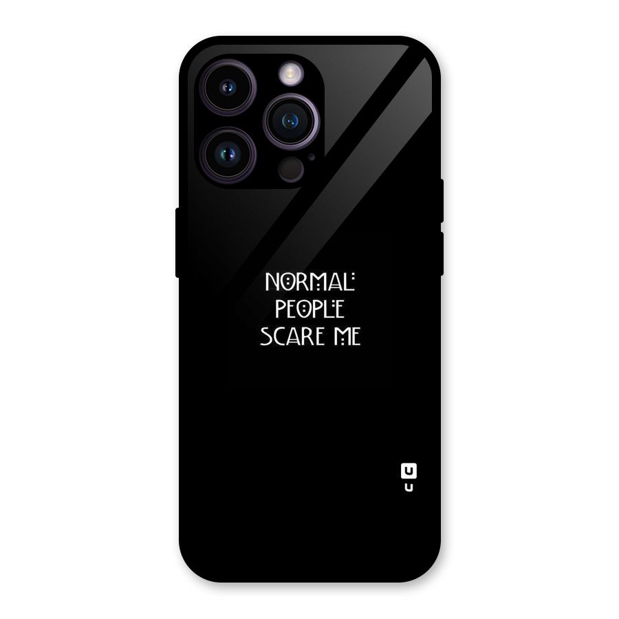 Normal People Glass Back Case for iPhone 14 Pro Max