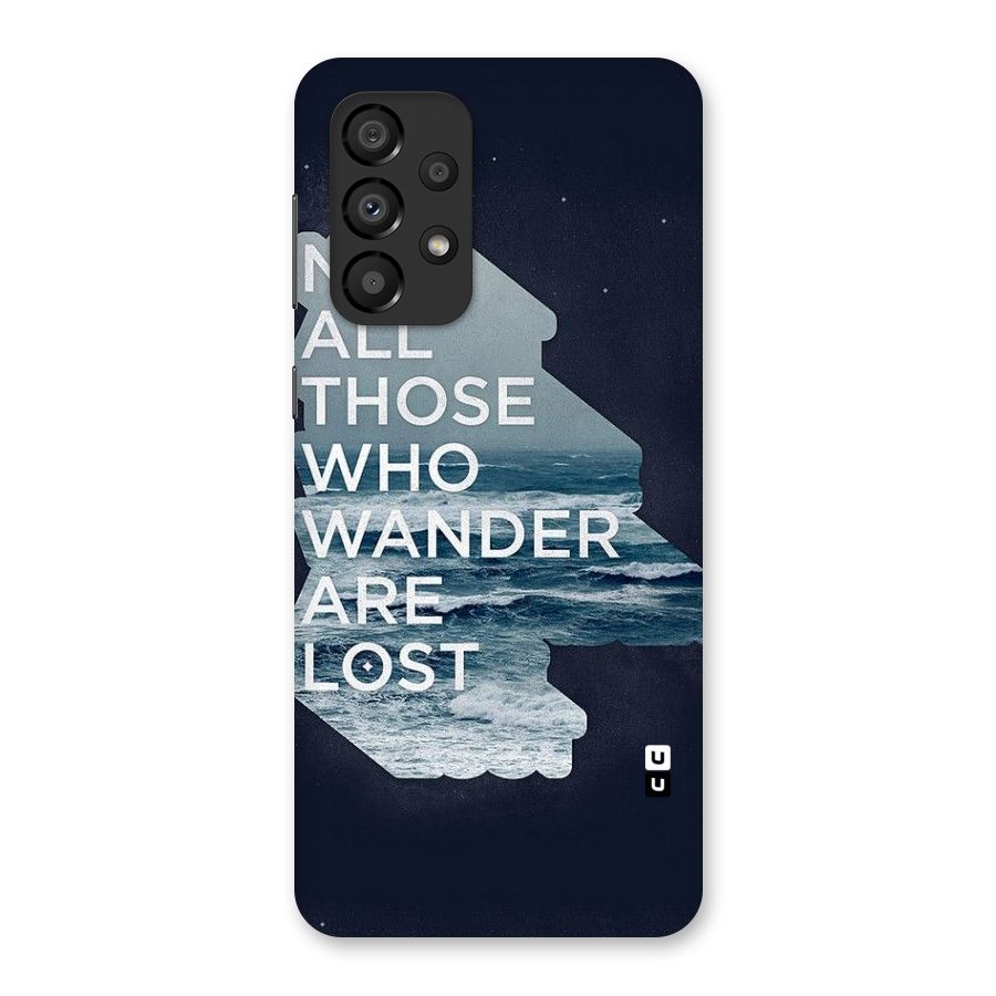 Not Lost Back Case for Galaxy A33 5G