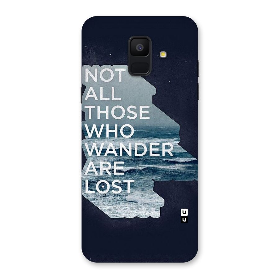 Not Lost Back Case for Galaxy A6 (2018)