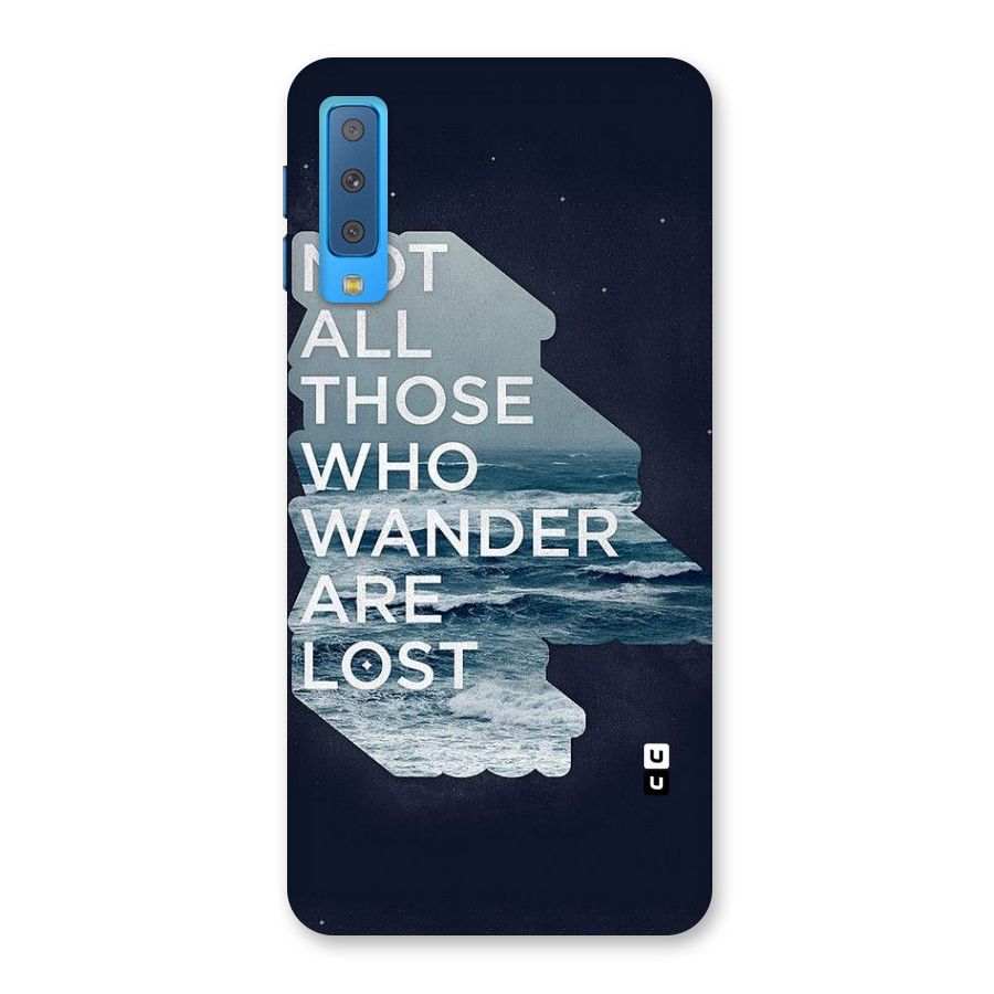 Not Lost Back Case for Galaxy A7 (2018)