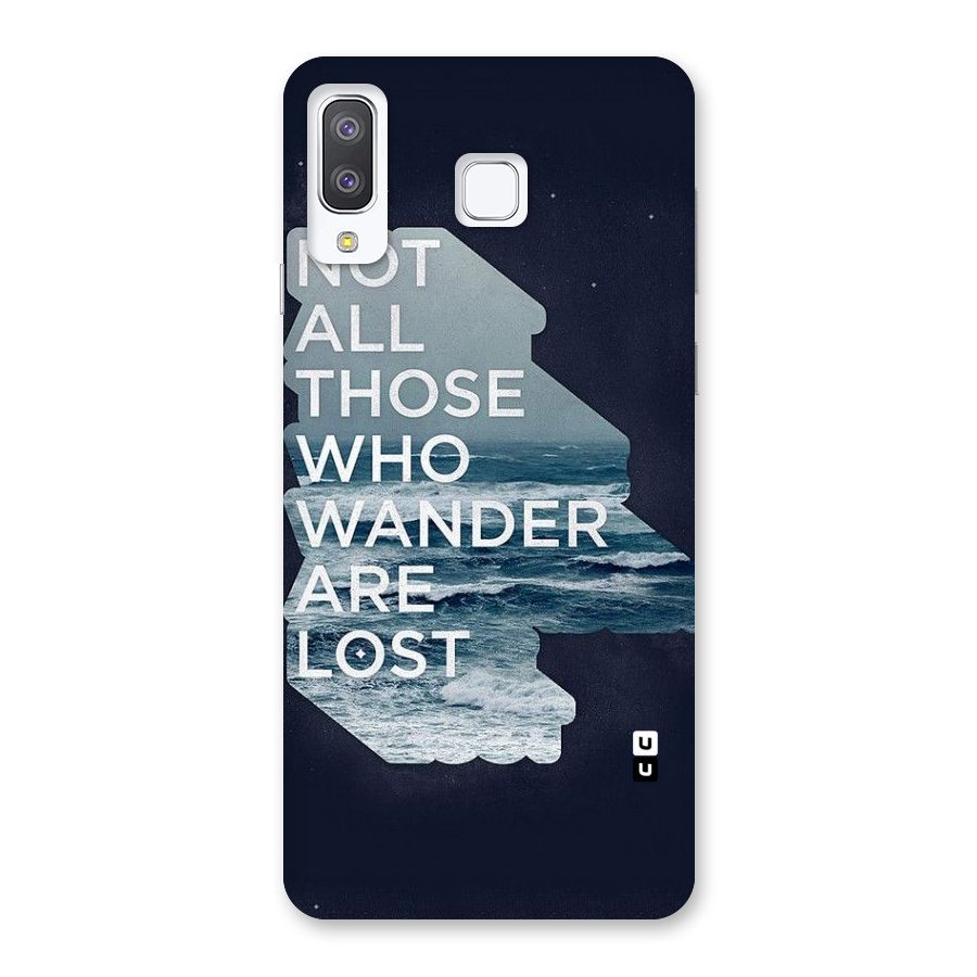 Not Lost Back Case for Galaxy A8 Star