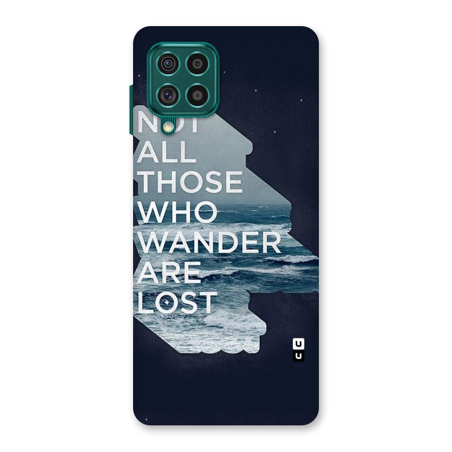 Not Lost Back Case for Galaxy F62