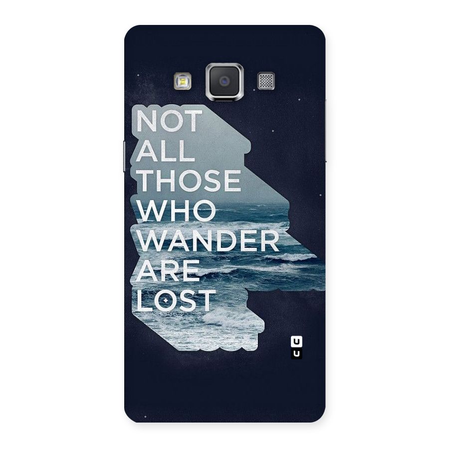 Not Lost Back Case for Galaxy Grand 3