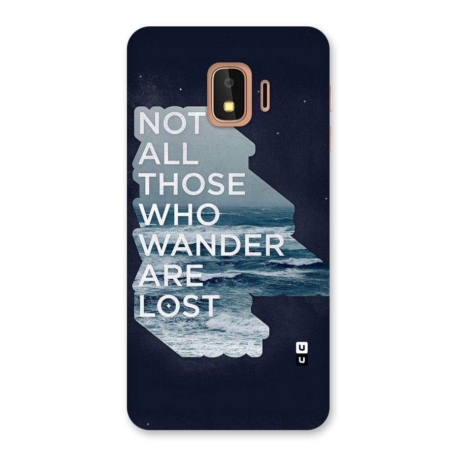 Not Lost Back Case for Galaxy J2 Core