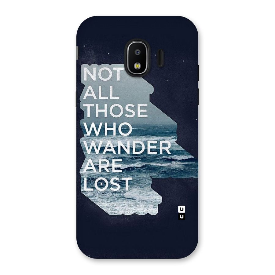 Not Lost Back Case for Galaxy J2 Pro 2018