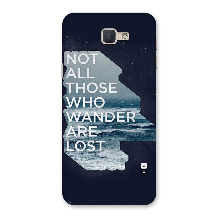 Not Lost Back Case for Galaxy J5 Prime