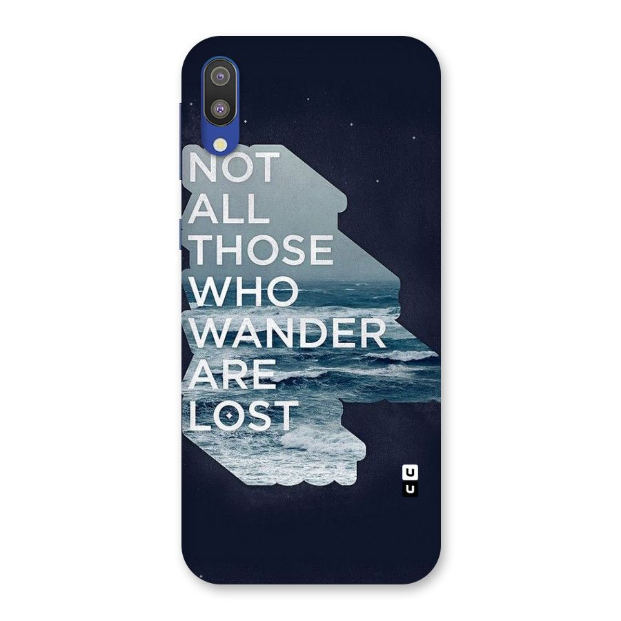 Not Lost Back Case for Galaxy M10