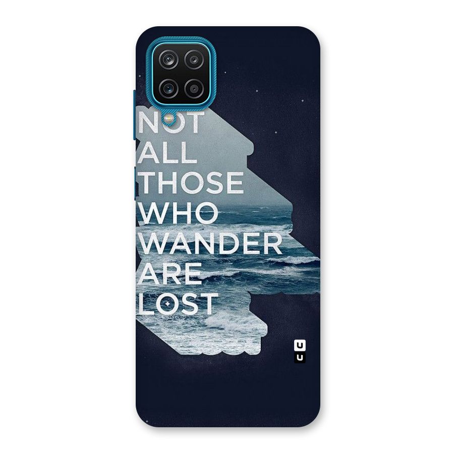 Not Lost Back Case for Galaxy M12
