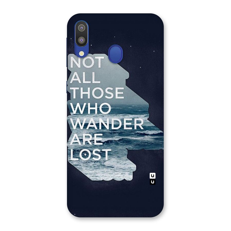 Not Lost Back Case for Galaxy M20
