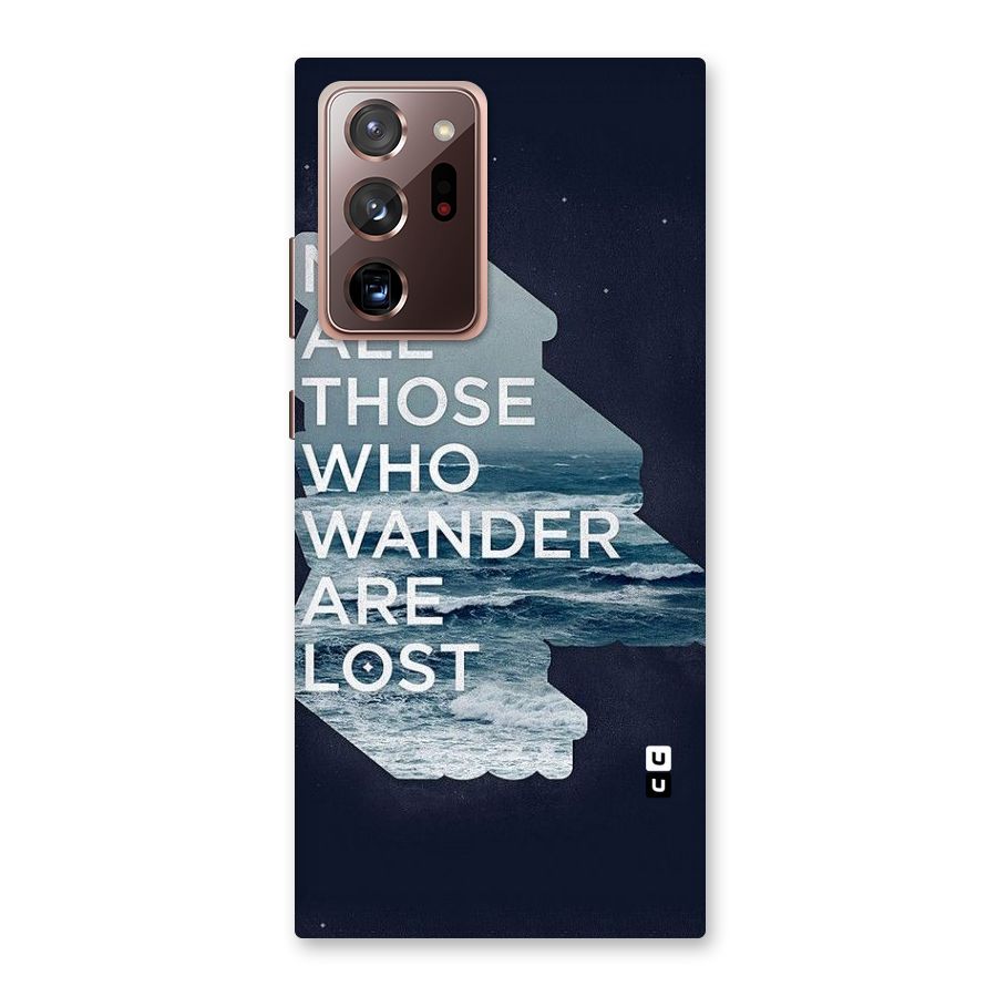 Not Lost Back Case for Galaxy Note 20 Ultra