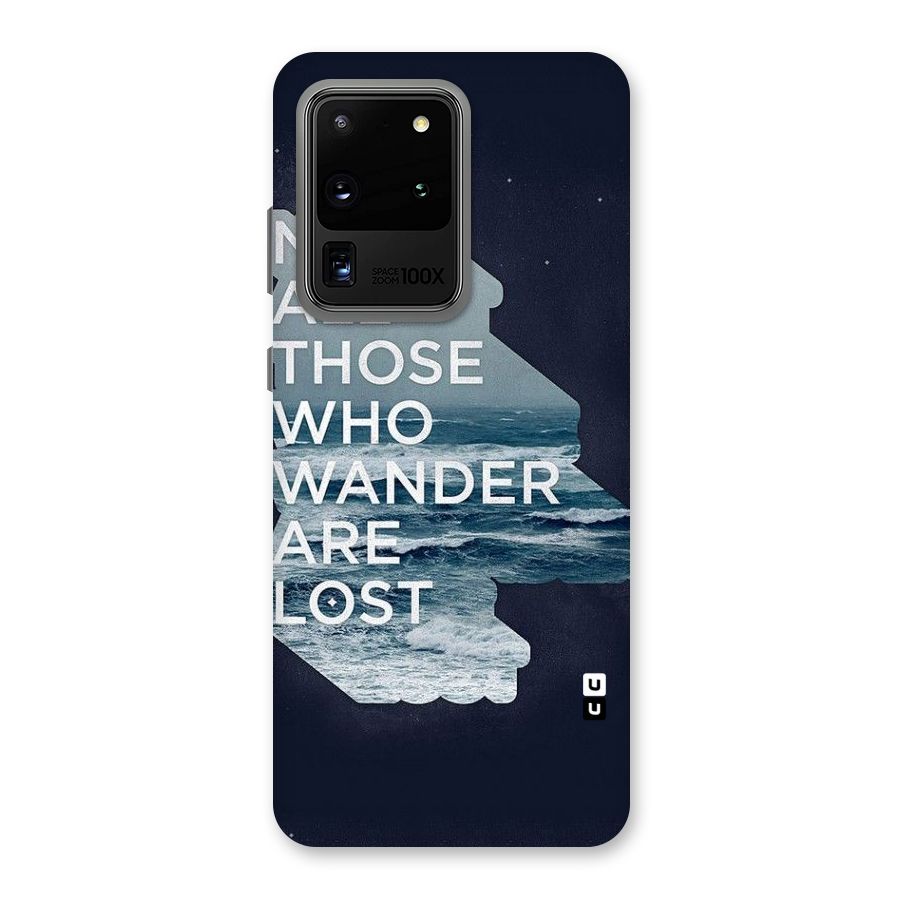 Not Lost Back Case for Galaxy S20 Ultra