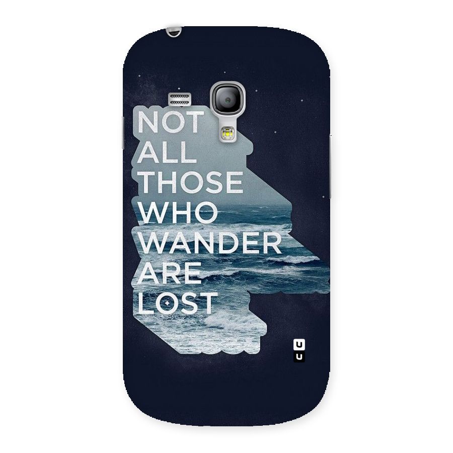 Not Lost Back Case for Galaxy S3 Mini