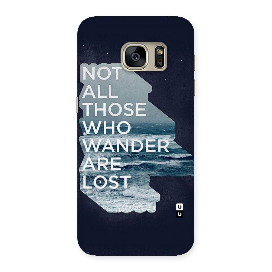 Not Lost Back Case for Galaxy S7
