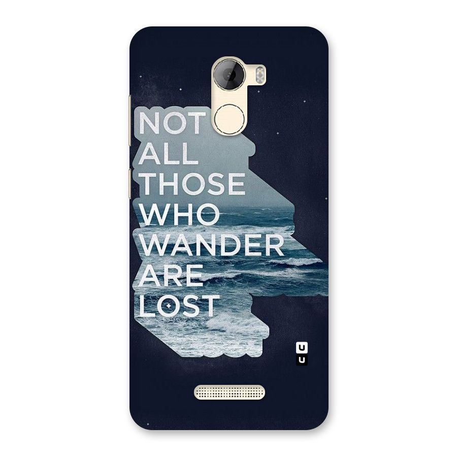 Not Lost Back Case for Gionee A1 LIte